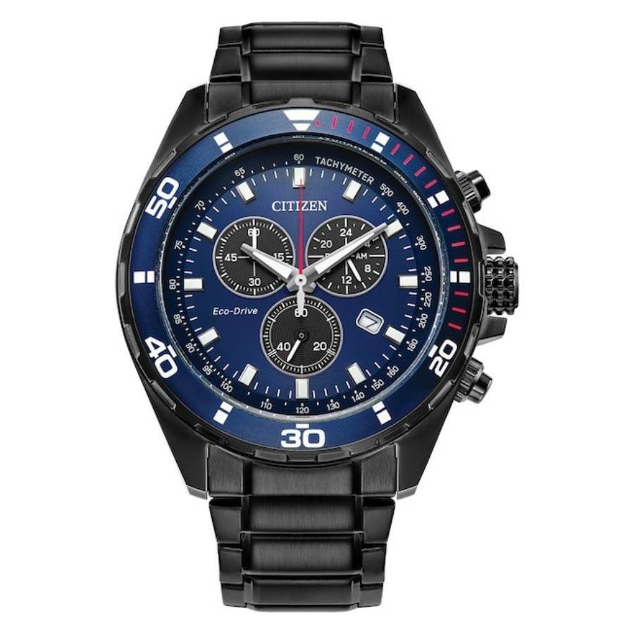 Citizen Weekender Chronograph Blue Dial Mens Watch AT2518-56L