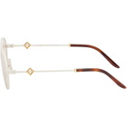 Fendi White FF Diamonds Sunglasses