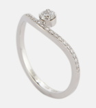 Sophie Bille Brahe - Grace Diamant Blanc 18kt white gold ring with diamonds