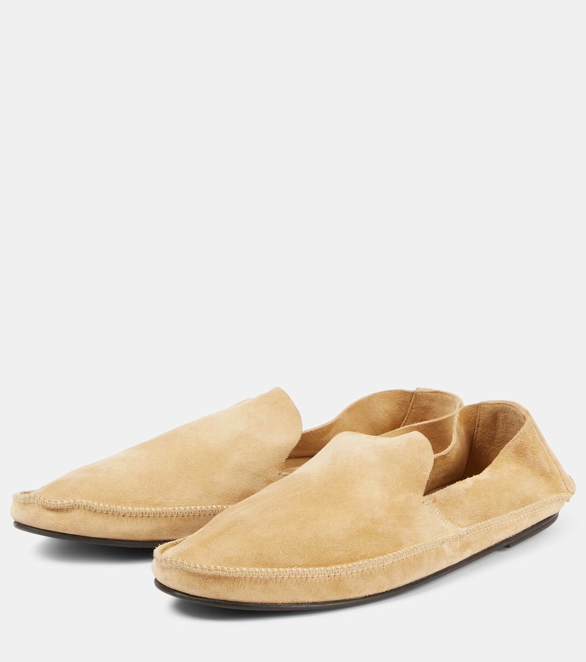 The Row Men\'s Beige Slip-On Loafers Men main image 2