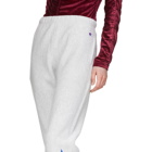 Champion Reverse Weave Grey Embroidered Lounge Pants