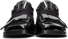 Georges Wendell Black Patent GW Formal Derbys