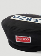 Kenzo - Logo Patch Beret in Black