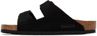 Birkenstock Black Arizona Soft Footbed Sandals