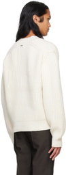 System Off-White Structured Collar Sweater