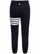 THOM BROWNE - Classic Cotton Sweatpants W/logo Stripes