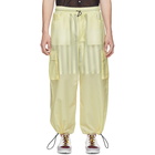 Sunnei Yellow Double Cargo Pants