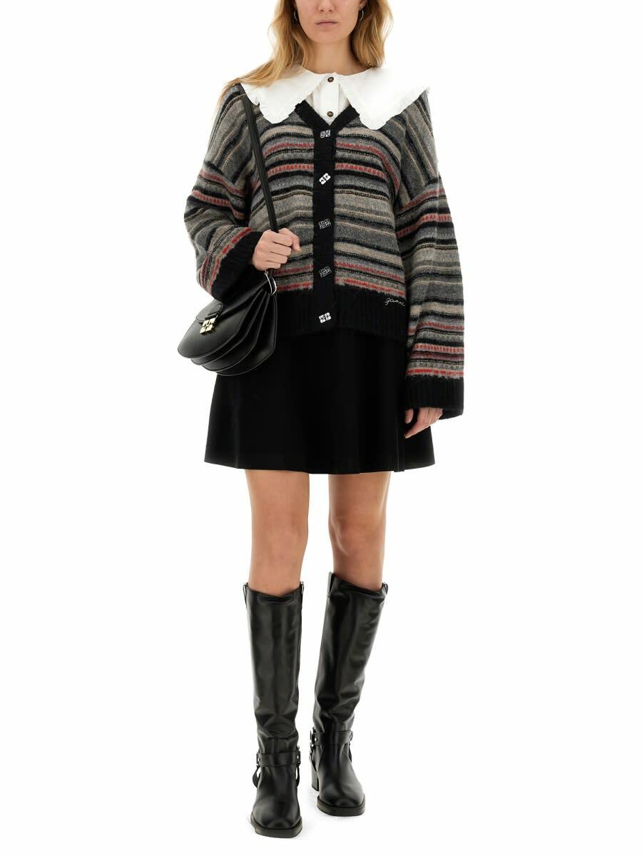Ganni Boxy Fit Cardigan GANNI