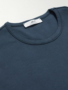 Mr P. - Cotton-Jersey T-Shirt - Blue