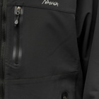Nanga Men's Soft Shell Stretch Jacket in Black