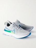 Nike Running - React Infinity Run 2 Flyknit Running Sneakers - Gray