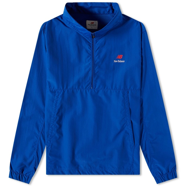 Photo: New Balance Men's Made in USA Quarter Zip in Team Royal