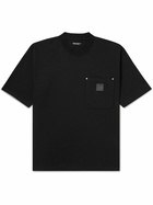 Carhartt WIP - Eldon Logo-Appliquéd Organic Cotton-Jersey T-Shirt - Black