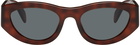 Marni Tortoiseshell RETROSUPERFUTURE Edition Rainbow Mountains Sunglasses