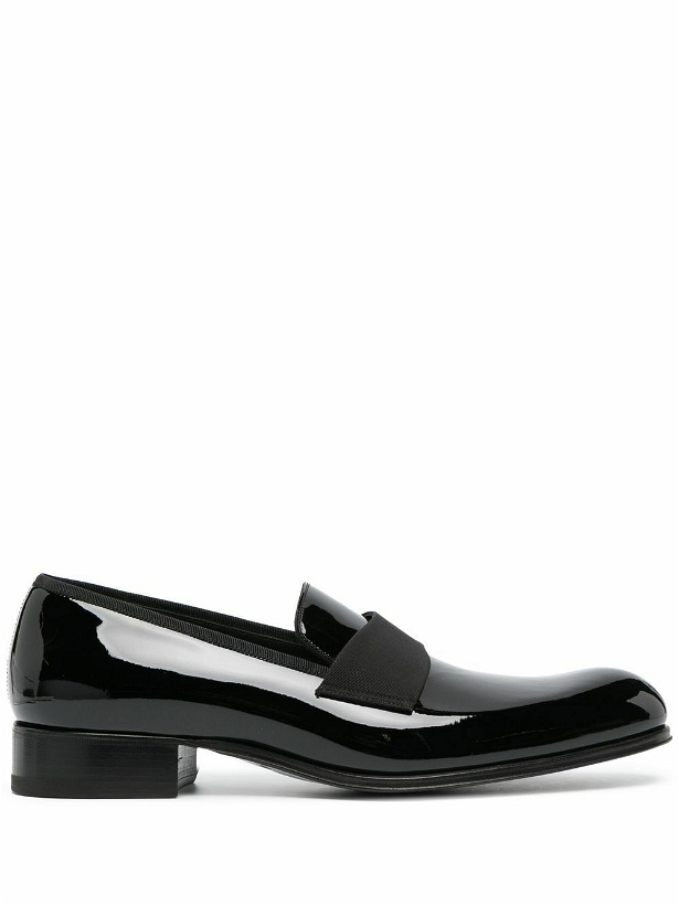 Photo: TOM FORD - Edgar Patent Leather Evening Loafers