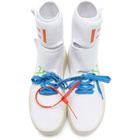 Off-White White Moto Wrap Sneakers