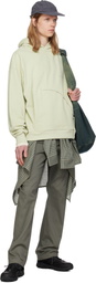 POST ARCHIVE FACTION (PAF) Yellow 8.0 Center Hoodie
