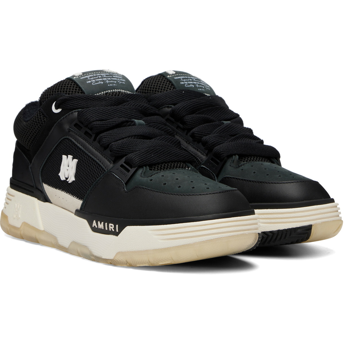 AMIRI Black MA-1 Sneakers