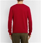 A.P.C. - Felix Wool and Cashmere-Blend Sweater - Red