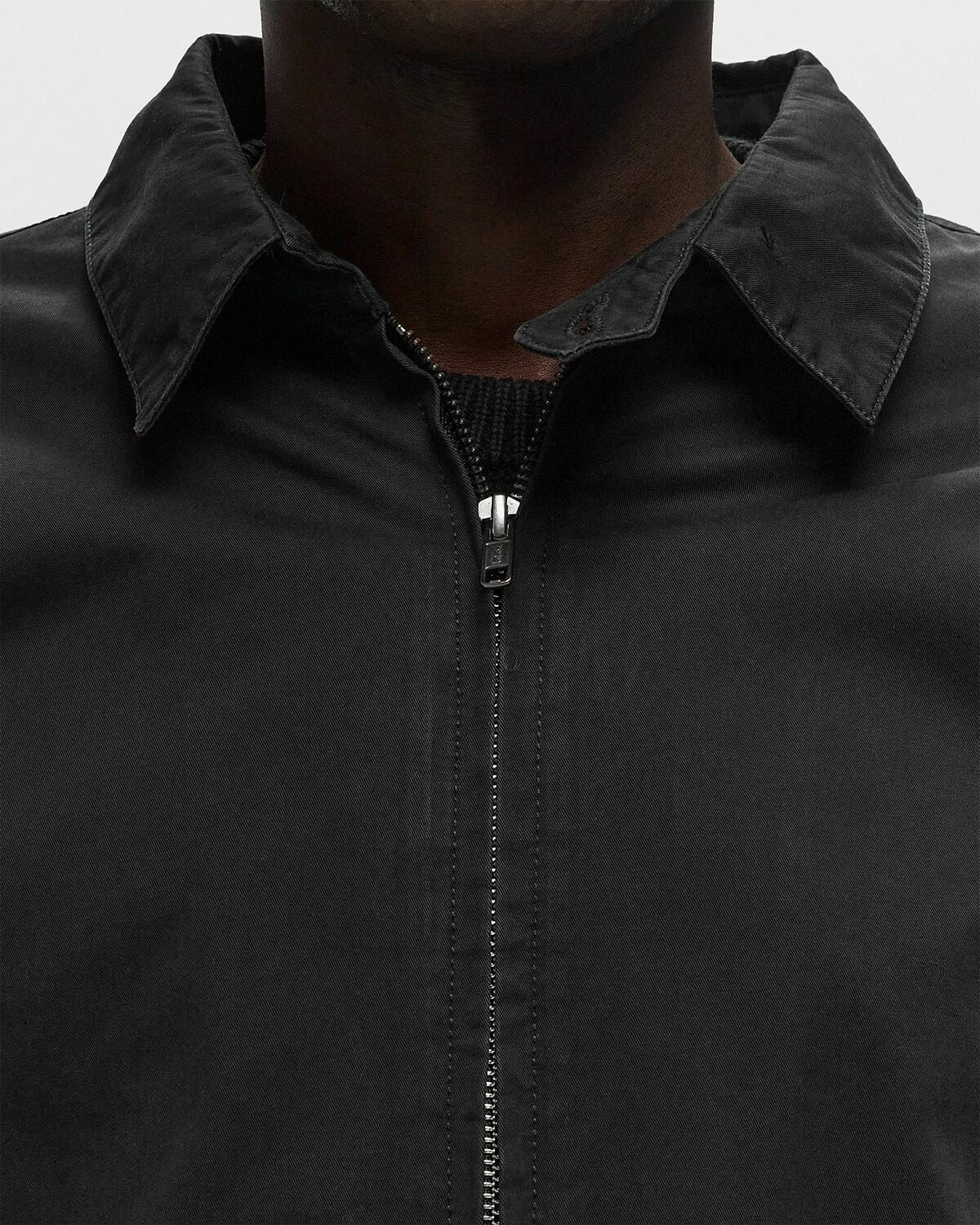 Fucking Awesome Washed Harrington Jacket Black Bomber Jackets
