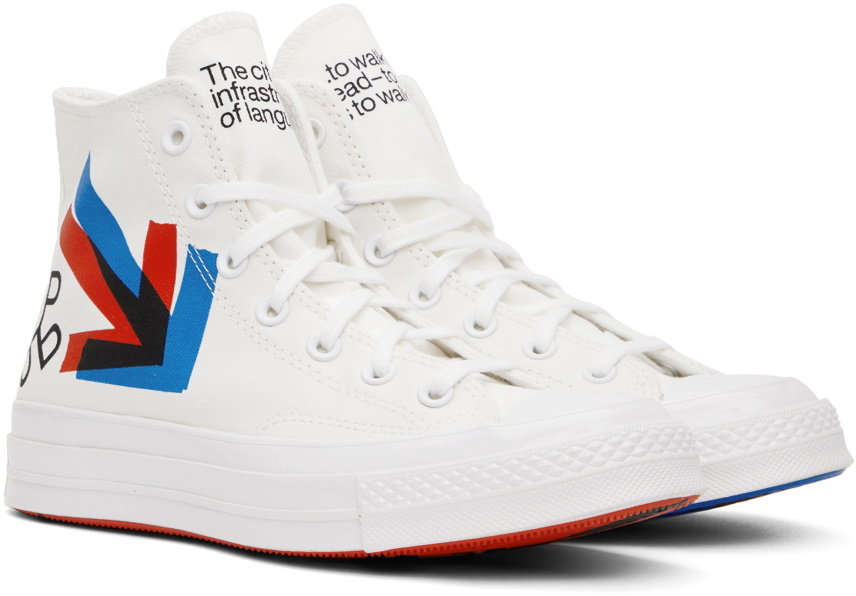 Converse White Patta & Experimental Jetset Edition Chuck 70 Sneakers ...