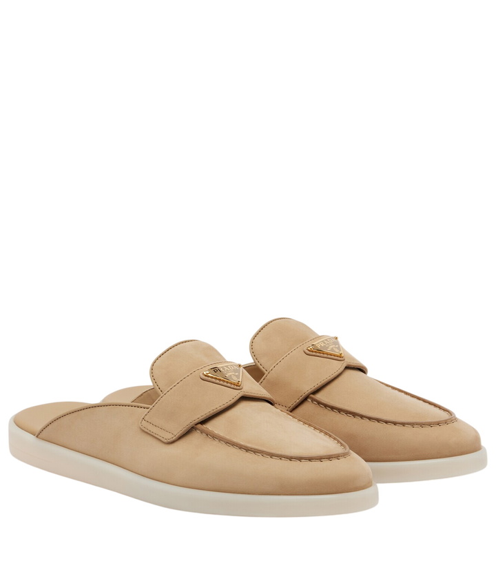 Photo: Prada Suede mules