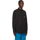 Balenciaga Black Large-Fit Shirt