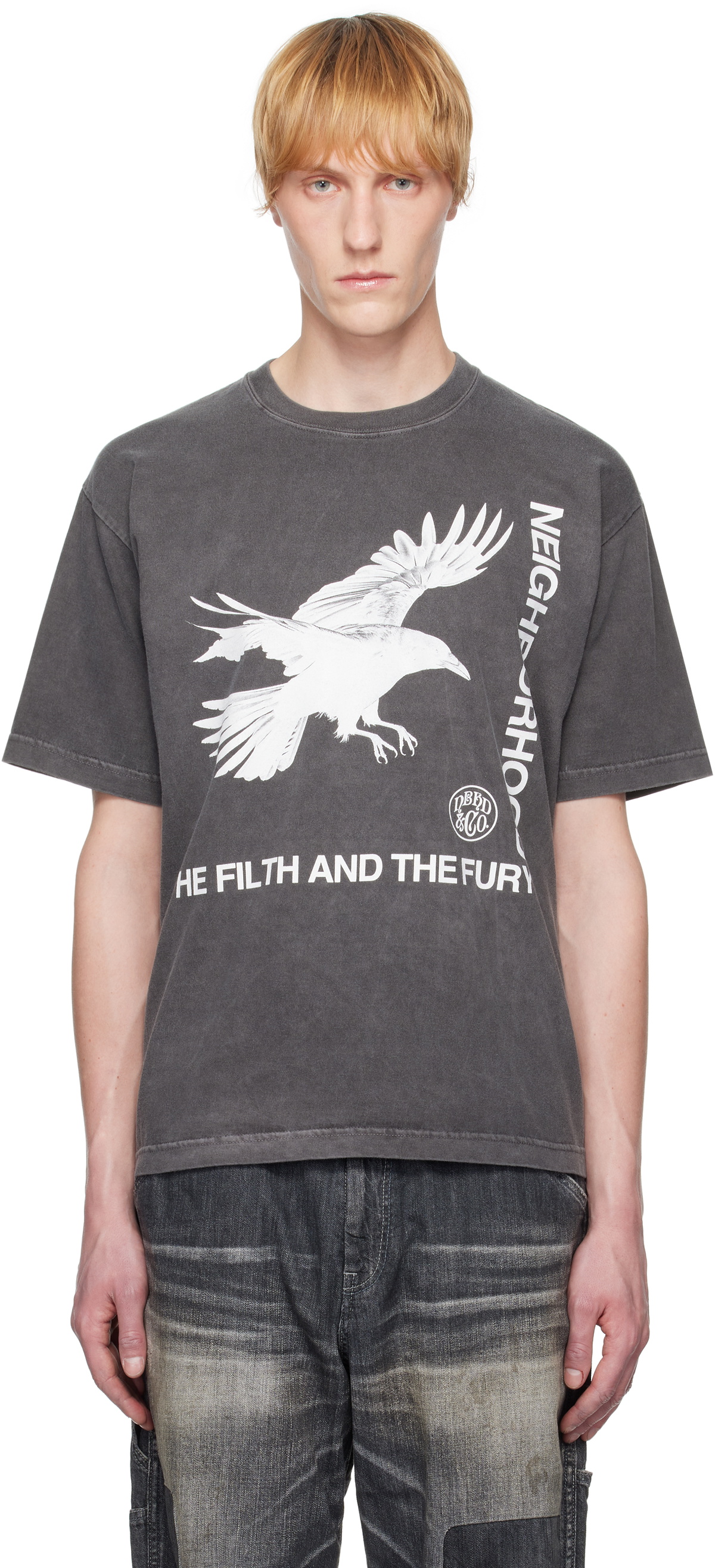 【Neighborhood】ブラック NH. SS-5 Tシャツ Neighborhood Black NH. SS-5 T-shirt Neighborhood