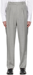 Mark Kenly Domino Tan Studio Gray Pepe Trousers