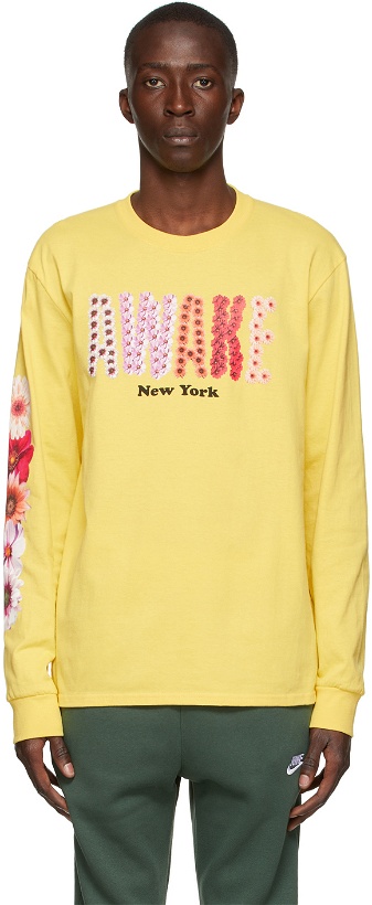 Photo: Awake NY Yellow Bloom Long Sleeve T-Shirt