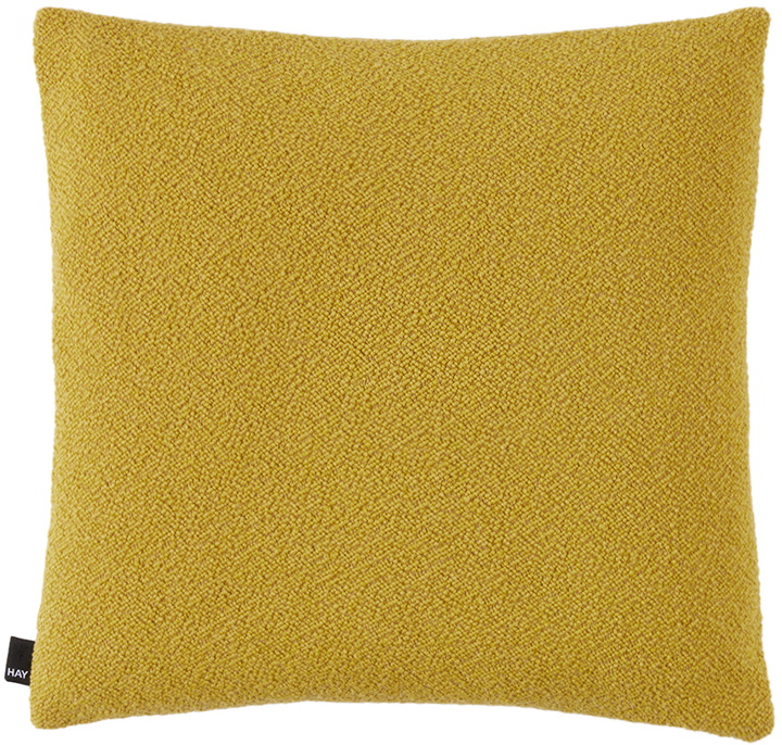 Photo: HAY Yellow Texture Cushion