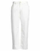 Balmain Womens Jeans in White