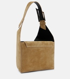 The Attico - 6 PM Medium suede shoulder bag