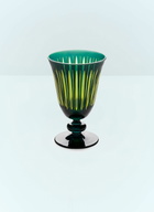 L'Objet Set Of Four Prism Wine Glasses