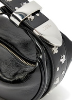Marc Jacobs The Party Studded Glossed Leather top Handle bag - Black - One Size