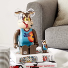 Medicom BE@RBRICK Wile E. Coyote 100% & 400% in Brown