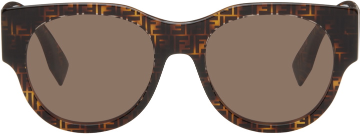 Photo: Fendi Brown Baguette Sunglasses