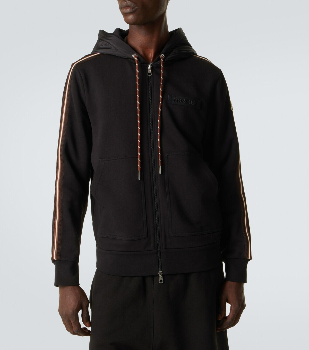 Moncler Cotton zip-up hoodie