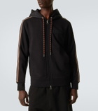 Moncler Cotton zip-up hoodie