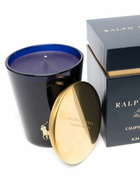 Ralph Lauren Home Blue California Romantic Ceramic Candle