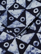 Post-Imperial - Lagos Printed Cotton Shirt - Blue