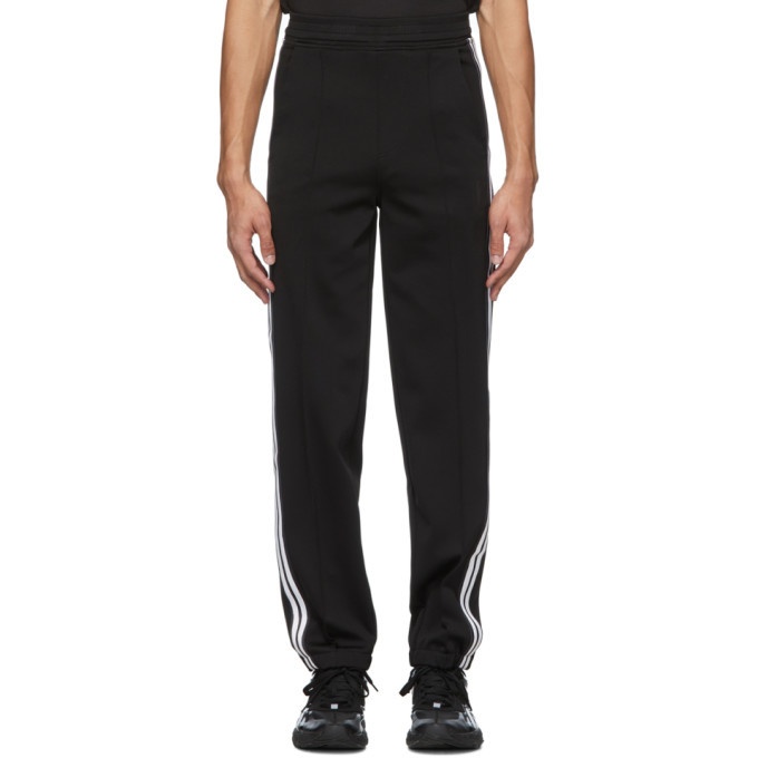 Photo: Neil Barrett Black and Off-White Suiting Lounge Pants