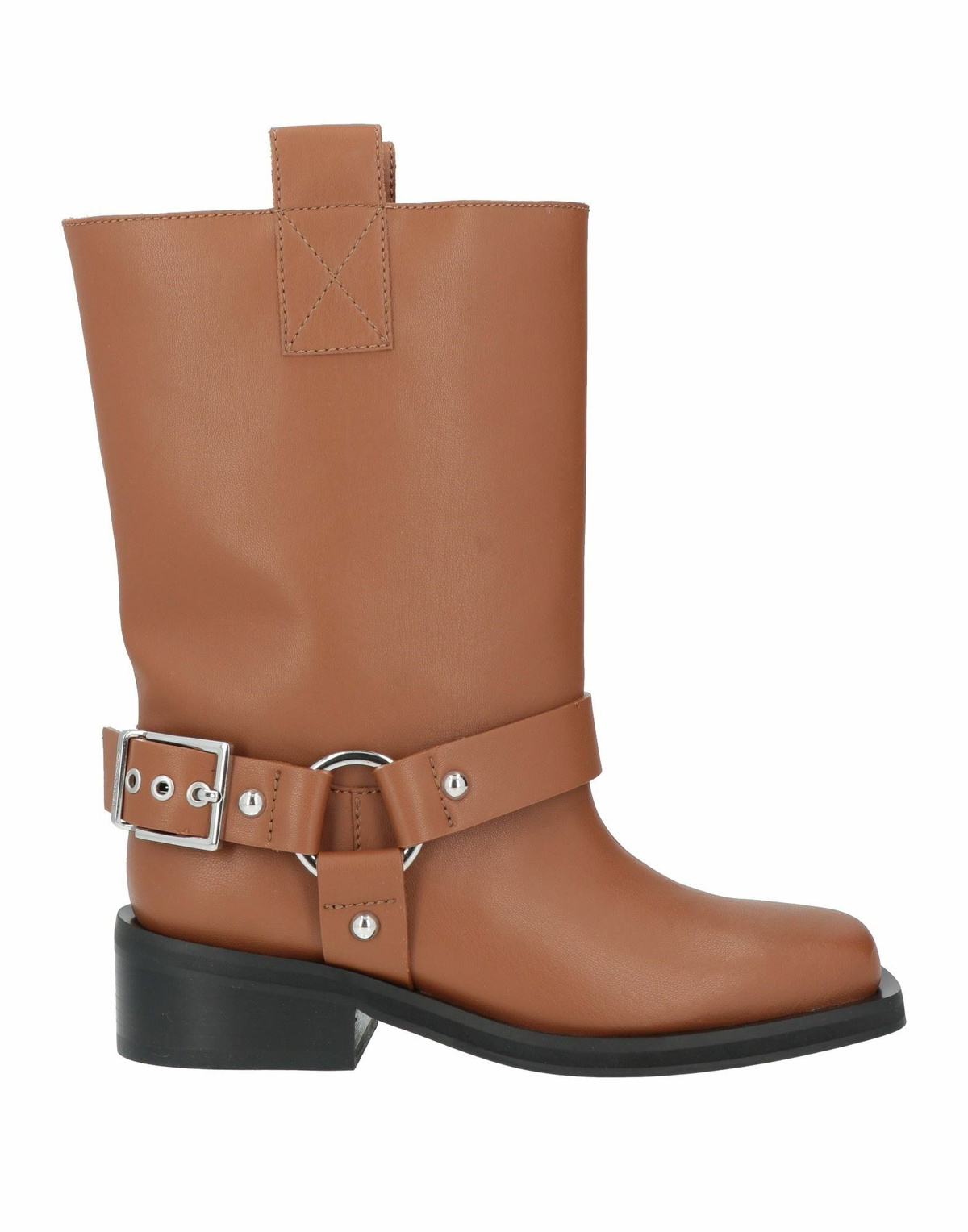 Ganni Womens Ankle boots Tan