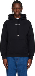 Maison Kitsuné Black 'Maison Kitsuné Paris' Comfort Hoodie