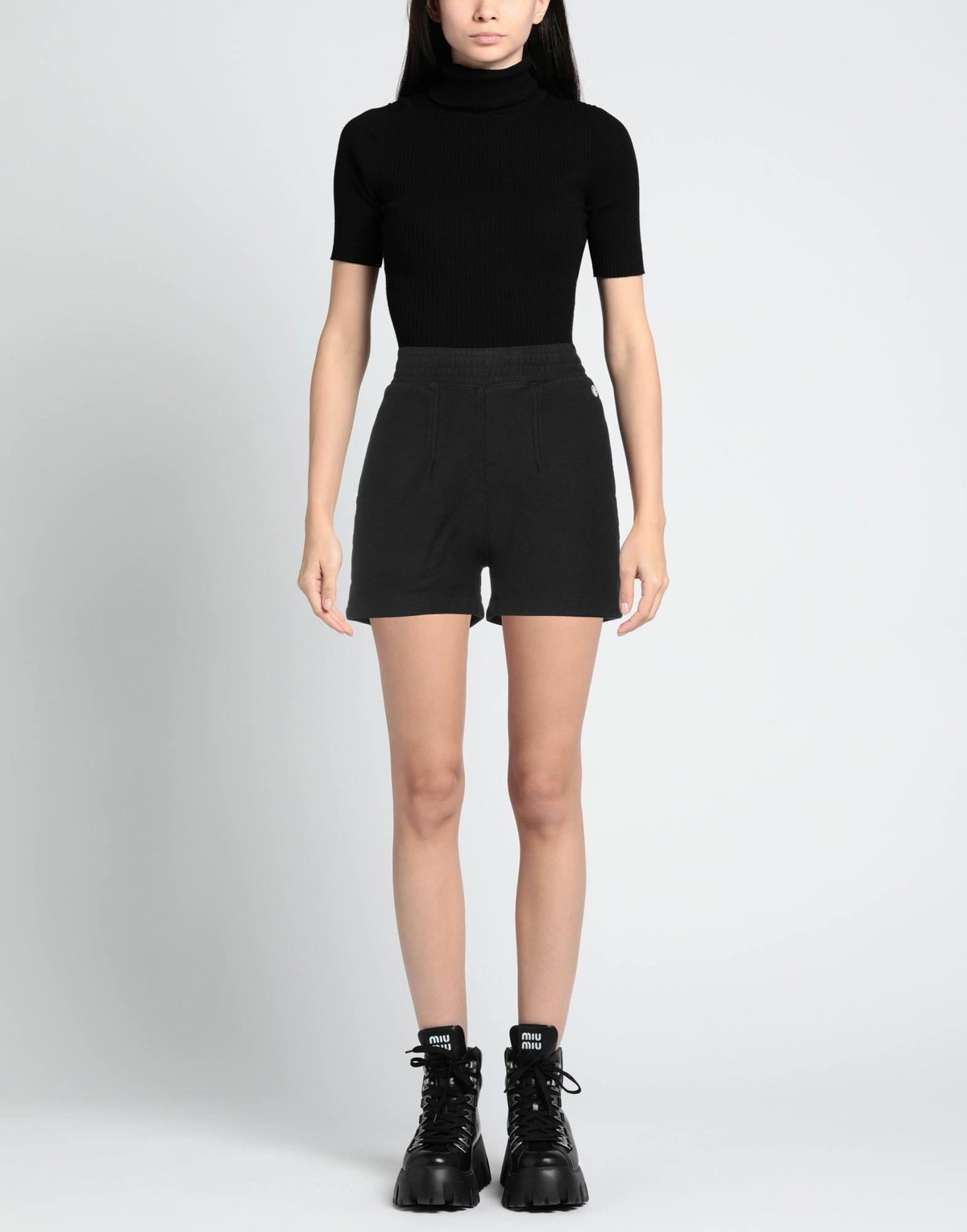 Champion Reverse Weave Womens Shorts & Bermuda Shorts in Black