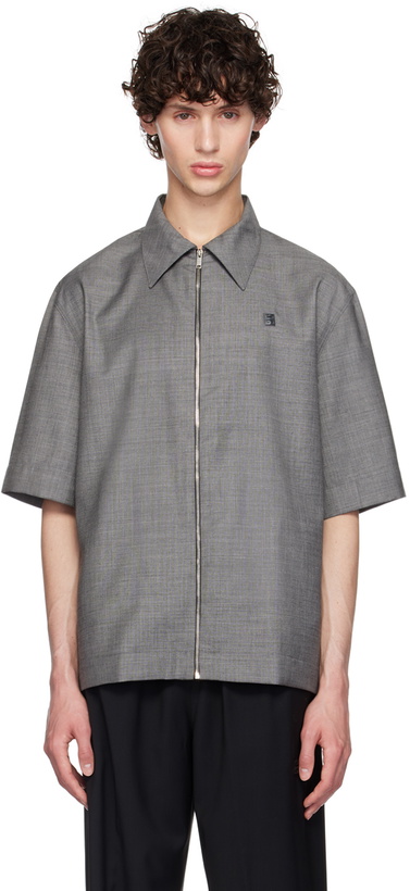 Photo: Givenchy Gray 4G Shirt