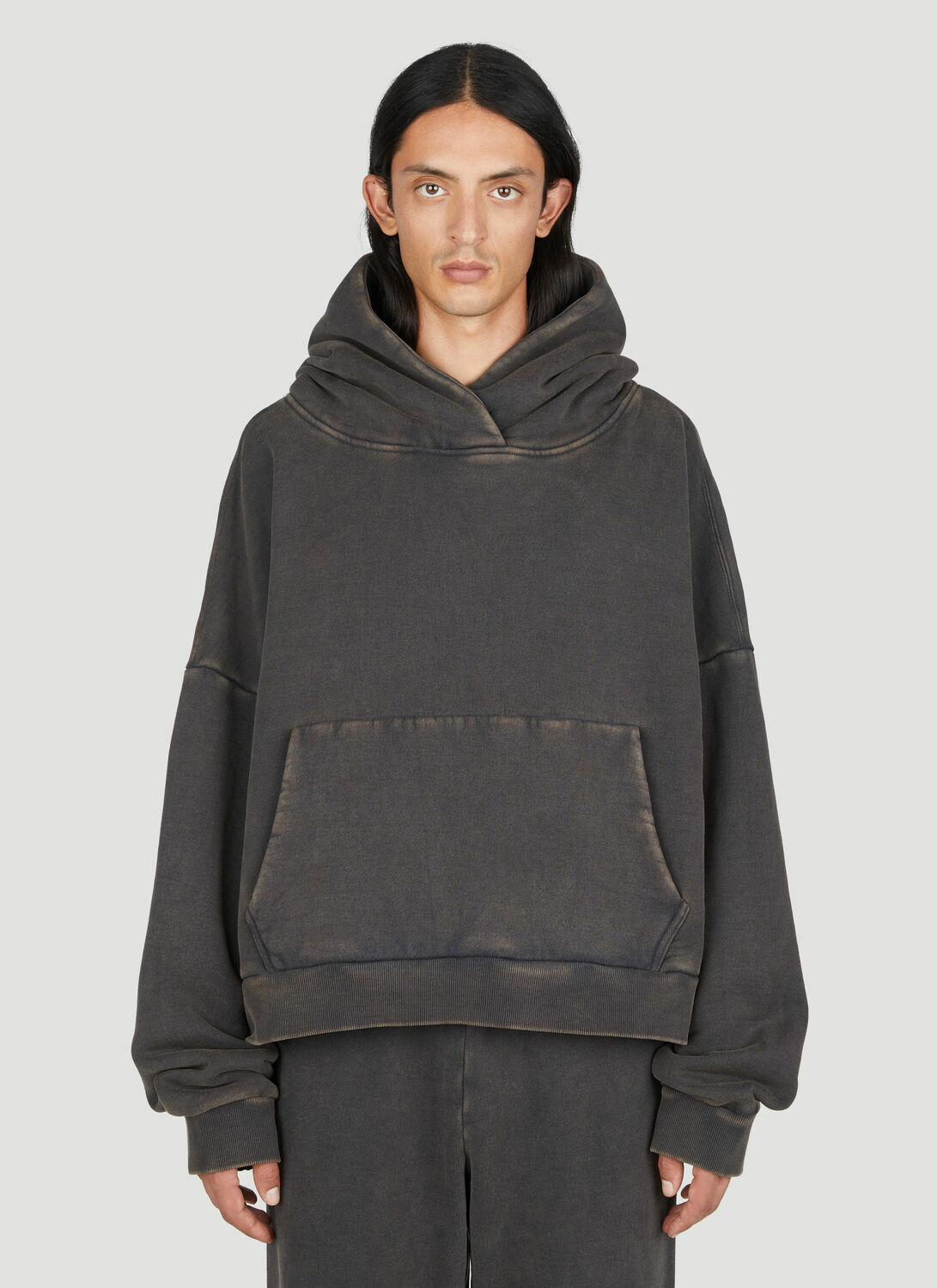 Entire Studios Washed Heavy Hooded Sweatshirt