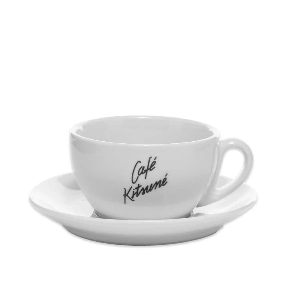Tilbageholde input sang Cafe Kitsuné Ceramic Cup & Saucer - L Maison Kitsune