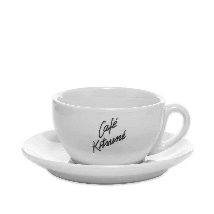 Photo: Cafe Kitsuné Ceramic Cup & Saucer - L