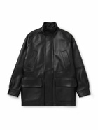 Stòffa - Traveler Leather Jacket - Black